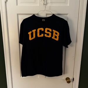 UCSB Navy Blue Cropped T-Shirt
